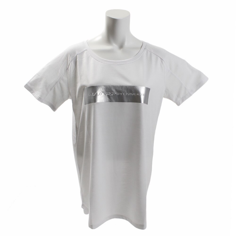  【多少の傷汚れありの為大奉仕】Tシャツ レディース 半袖 Square WB37JA48 WHT オンライン価格