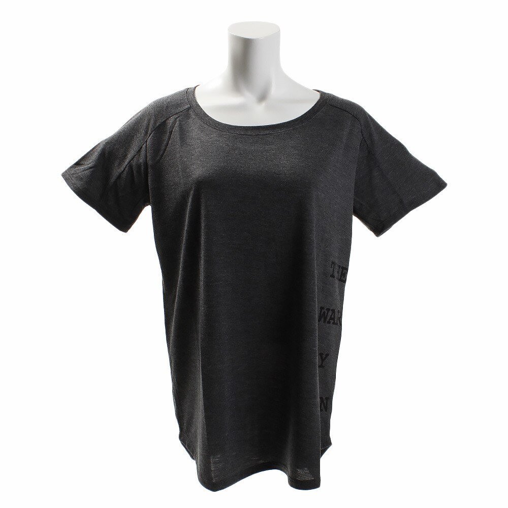  Tシャツ レディース 半袖 グラフィック WB37JA49 GRY