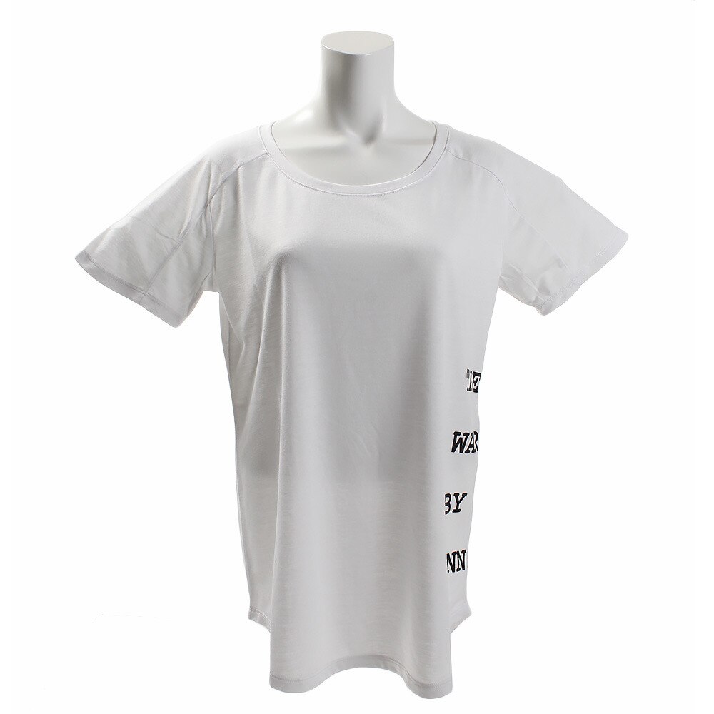  【多少の傷汚れありの為大奉仕】Tシャツ レディース 半袖 グラフィック WB37JA49 WHT オンライン価格