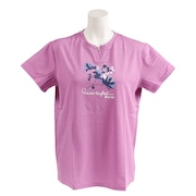 ウィッテム（HUITIEME）（レディース）Tシャツ レディース 半袖 T/C キーネック HU19S03TC864913MAG