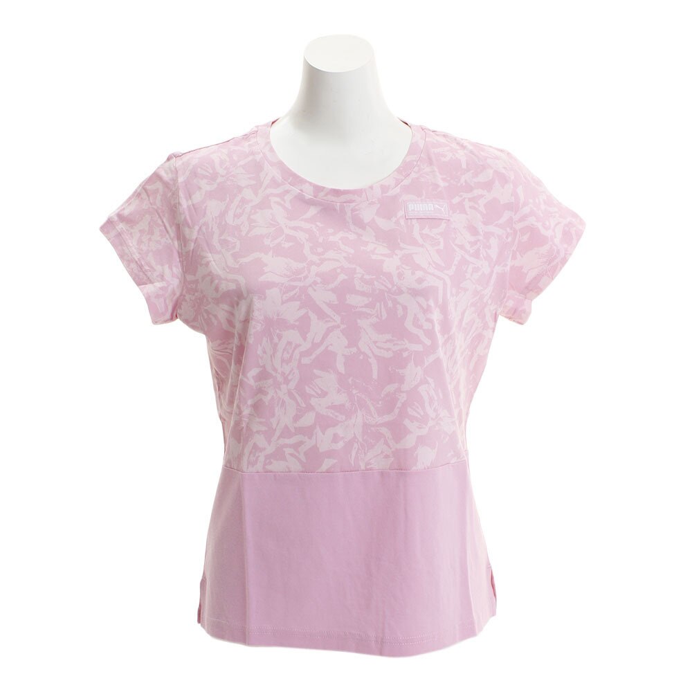  AOP オーバーサイズ 半袖Tシャツ 845081 21 PNK オンライン価格