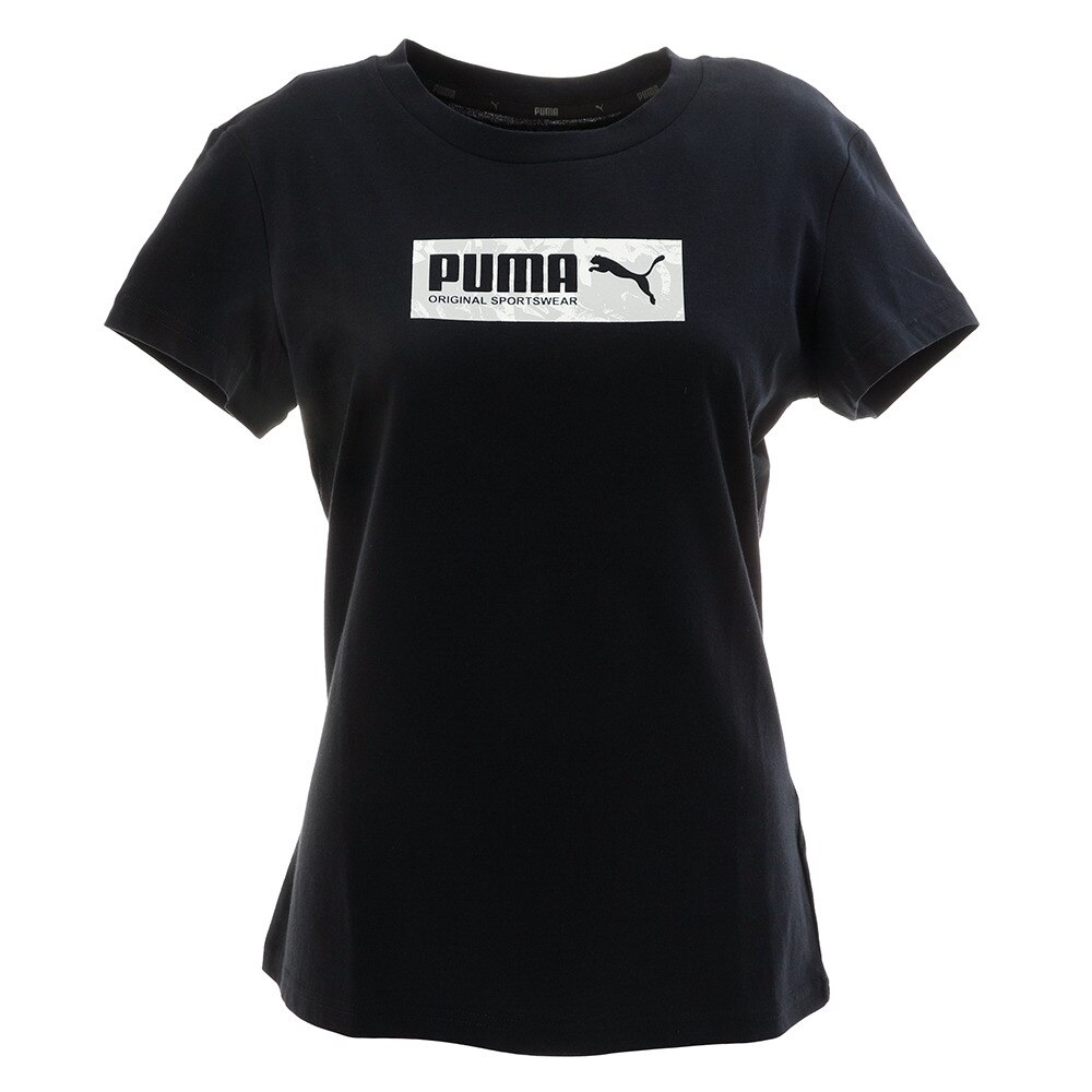  Tシャツ 半袖 グラフィック 845082 01 BLK オンライン価格