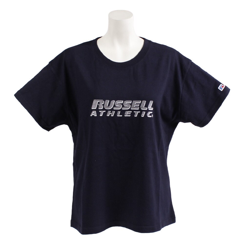  Tシャツ レディース 半袖 NB silver logo RBL19S1001 NVY オンライン価格
