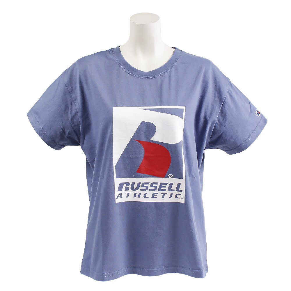  【多少の傷汚れありの為大奉仕】Tシャツ 半袖 NUBLEND ロゴ RBL19S1002 LBLU オンライン価格
