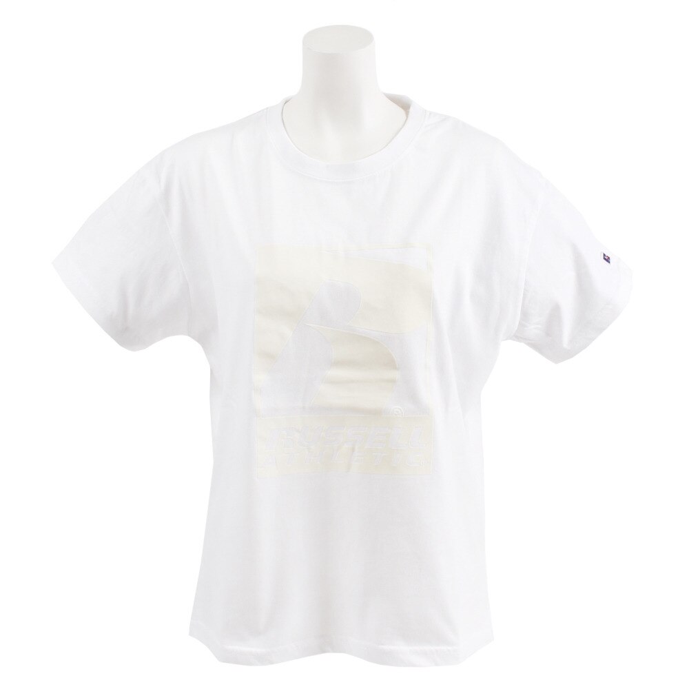  【多少の傷汚れありの為大奉仕】Tシャツ 半袖 NUBLEND ロゴ RBL19S1020 WHT オンライン価格