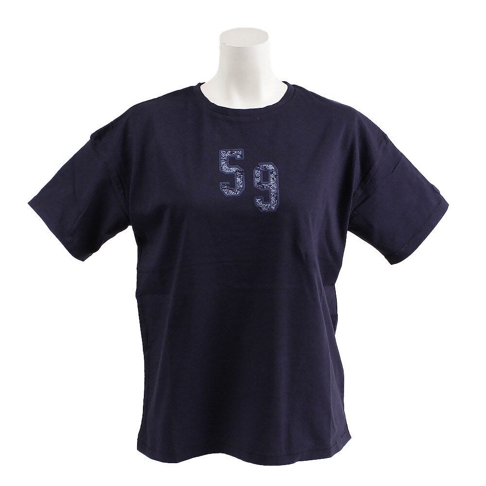  Tシャツ レディース 半袖 クルーネック 59 864EK9UK9432NVY オンライン価格