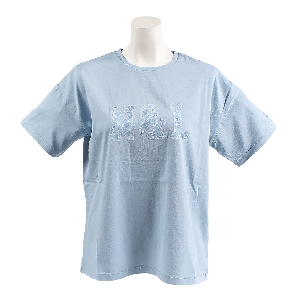  【多少の傷汚れありの為大奉仕】Tシャツ レディース 半袖 クルーネック N&L 864EK9UK9433BGRY オンライン価格
