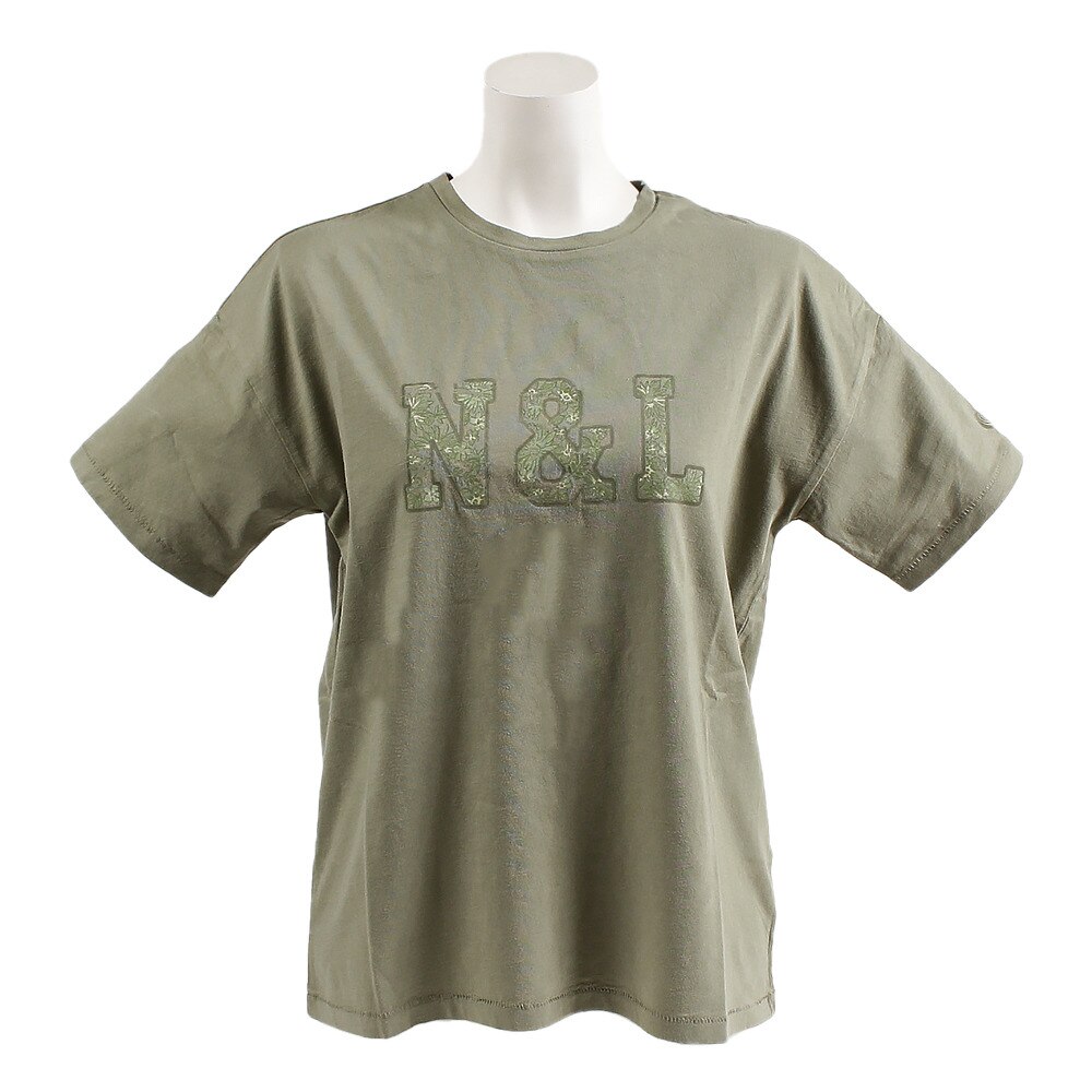  Tシャツ レディース 半袖 クルーネック N&L 864EK9UK9433KHK オンライン価格