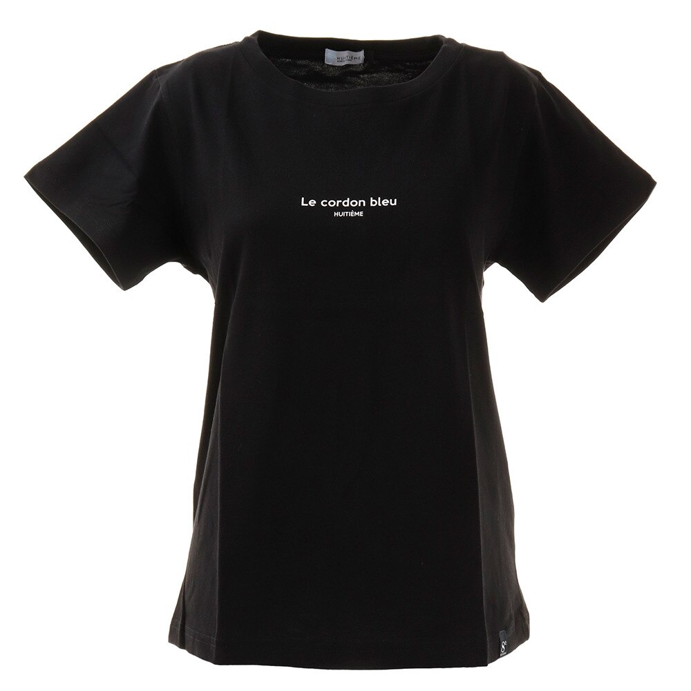 Tシャツ レディース 半袖 TINY PRINT HU20SCD864421BLK オンライン価格