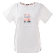 ウィッテム（HUITIEME）（レディース）Tシャツ レディース 半袖 FOUR STEPS LOGO HU20SCD864423WHT