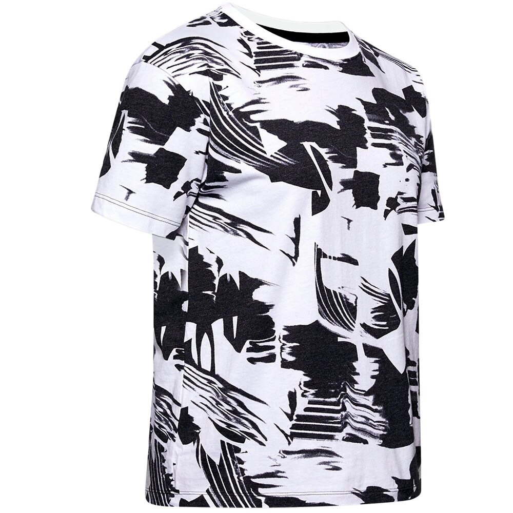  ロゴ プリント ライブ ショートスリーブ 1355708 BLK/WHT/BLK AT オンライン価格
