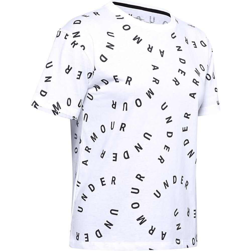  Tシャツ レディース 半袖 ロゴ プリント ライブ 1355708 WHT/BLK/BLK AT オンライン価格