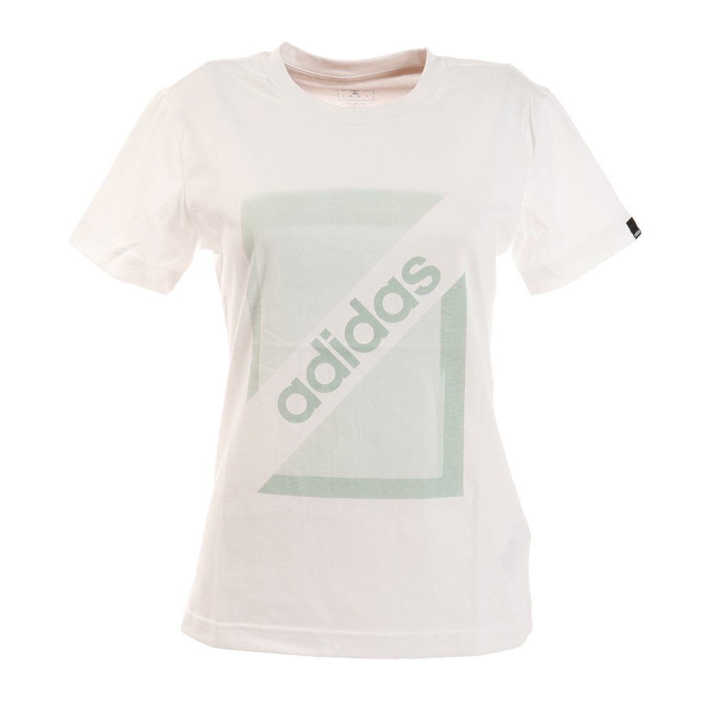 アディダス アディダス Adidas レディース Tシャツ レディース 半袖 カラーブロック Gvc49 Fm6164 スポーツ用品はスーパースポーツゼビオ