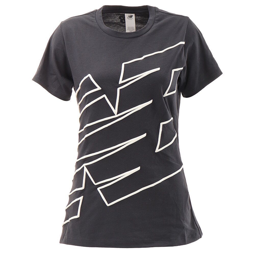  Tシャツ レディース 半袖 N.U.A グラフィックプリント ショートスリーブ AWT01158BM オンライン価格