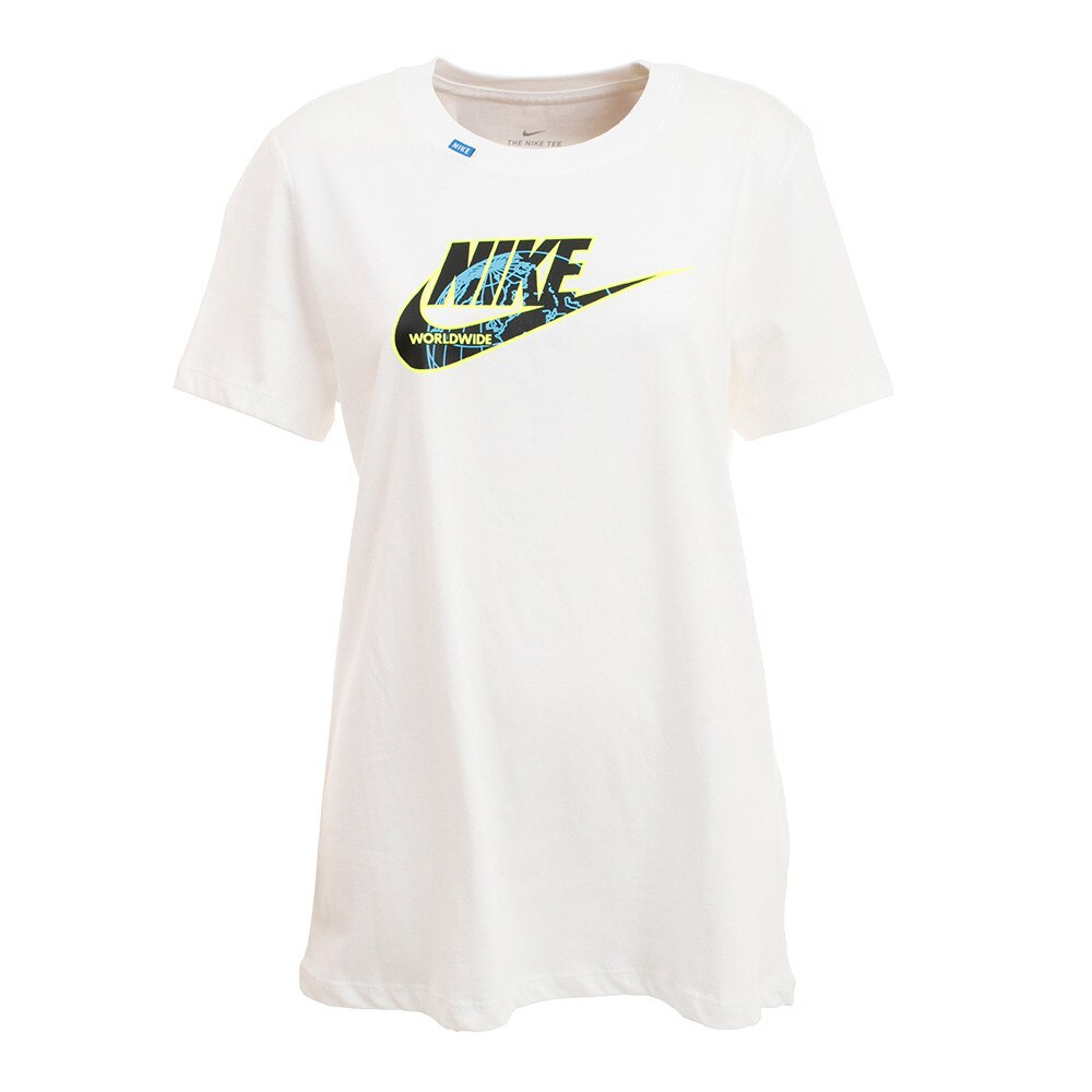 ナイキ ナイキ Nike レディース Tシャツ レディース 半袖 ワールドワイド Cv9165 100 スポーツ用品はスーパースポーツゼビオ
