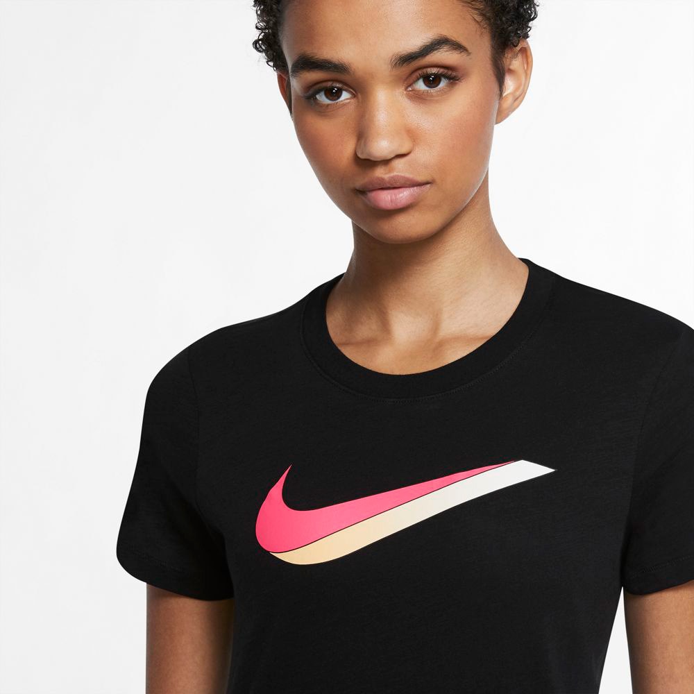 ナイキ ナイキ Nike レディース スォッシュ アイコン 半袖 Tシャツ Cw9477 010 スポーツ用品はスーパースポーツゼビオ