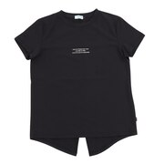 ウィッテム（HUITIEME）（レディース）洗っても機能が続く ずっとカットUV MESSAGE 半袖Tシャツ HU21SEG864023BLK