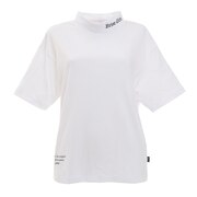 ウィッテム（HUITIEME）（レディース）洗っても機能が続く ずっとカットUV モックネックTシャツ HU21SEG864025WHT