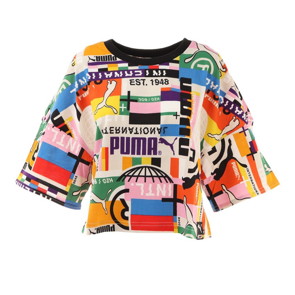  インターナショナルプリントTシャツ 530740 02 CRZ