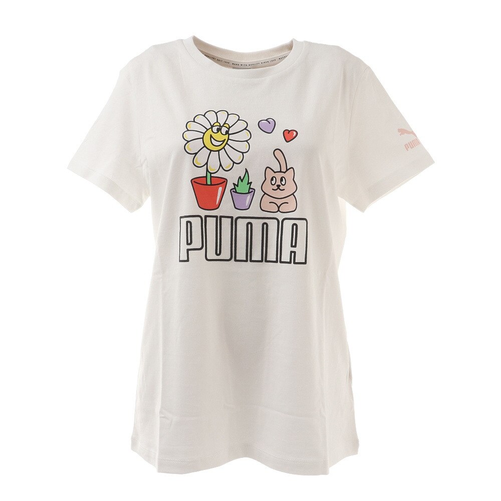  GRAPHICTシャツストリートウェア 532552 02 WHT