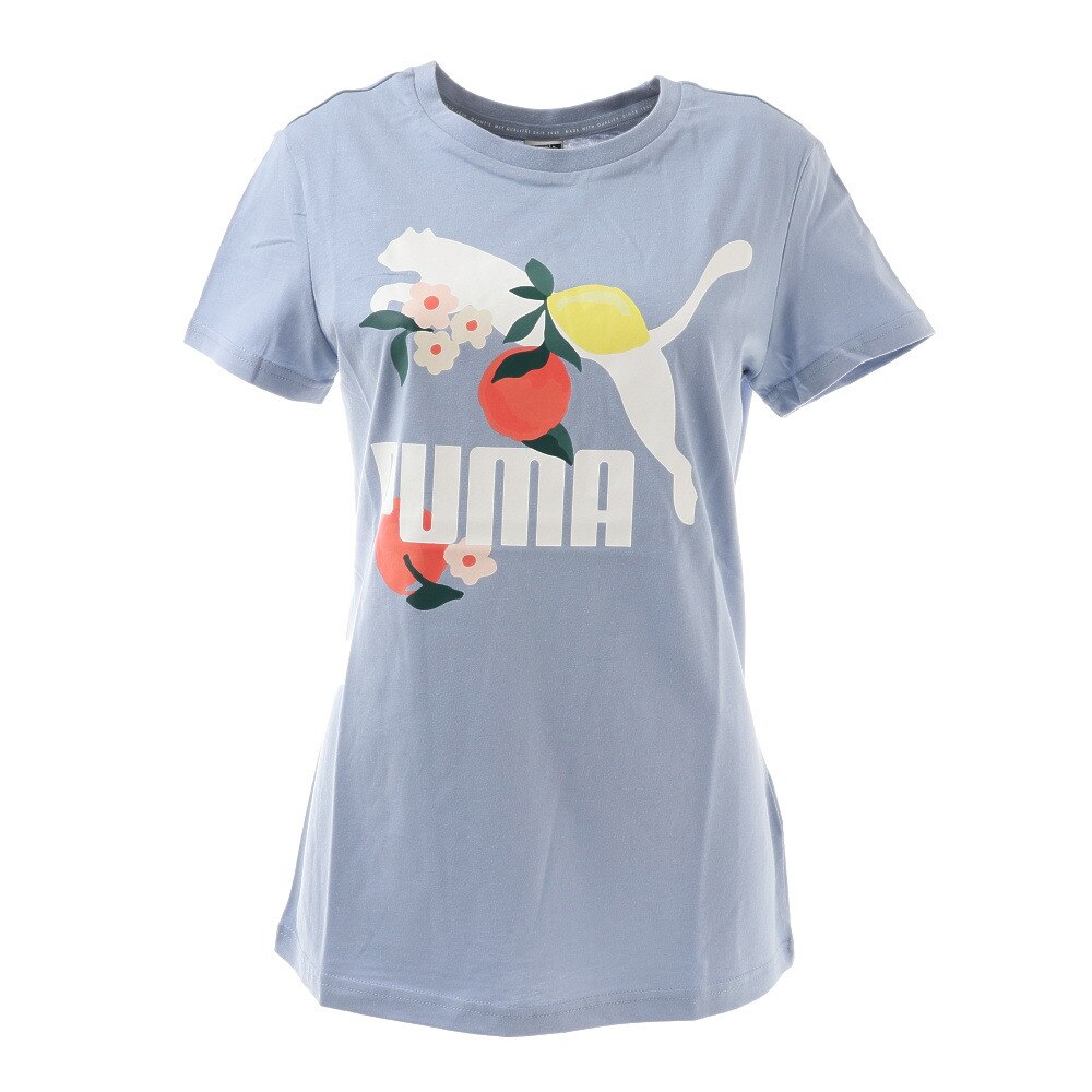  CLASSICS グラフィックス レギュラーフィット グラフィック Tシャツ 599617 19 BLU