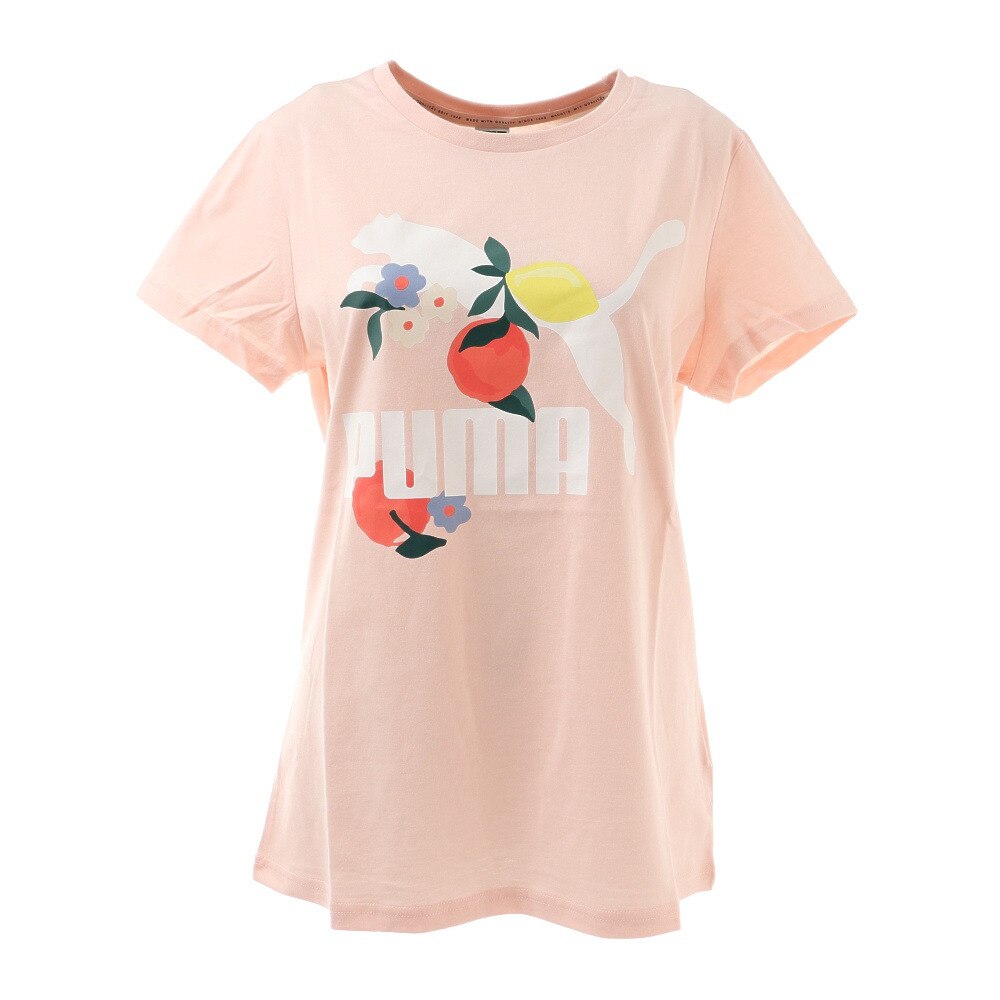  CLASSICS グラフィックス レギュラーフィット グラフィック Tシャツ 599617 27 PNK