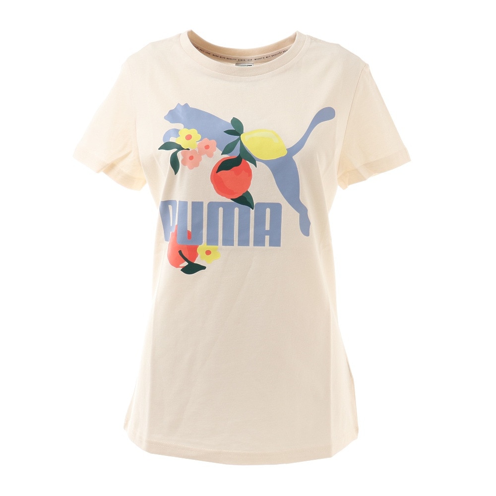  CLASSICS グラフィックス レギュラーフィット グラフィック Tシャツ 599617 75 WHT