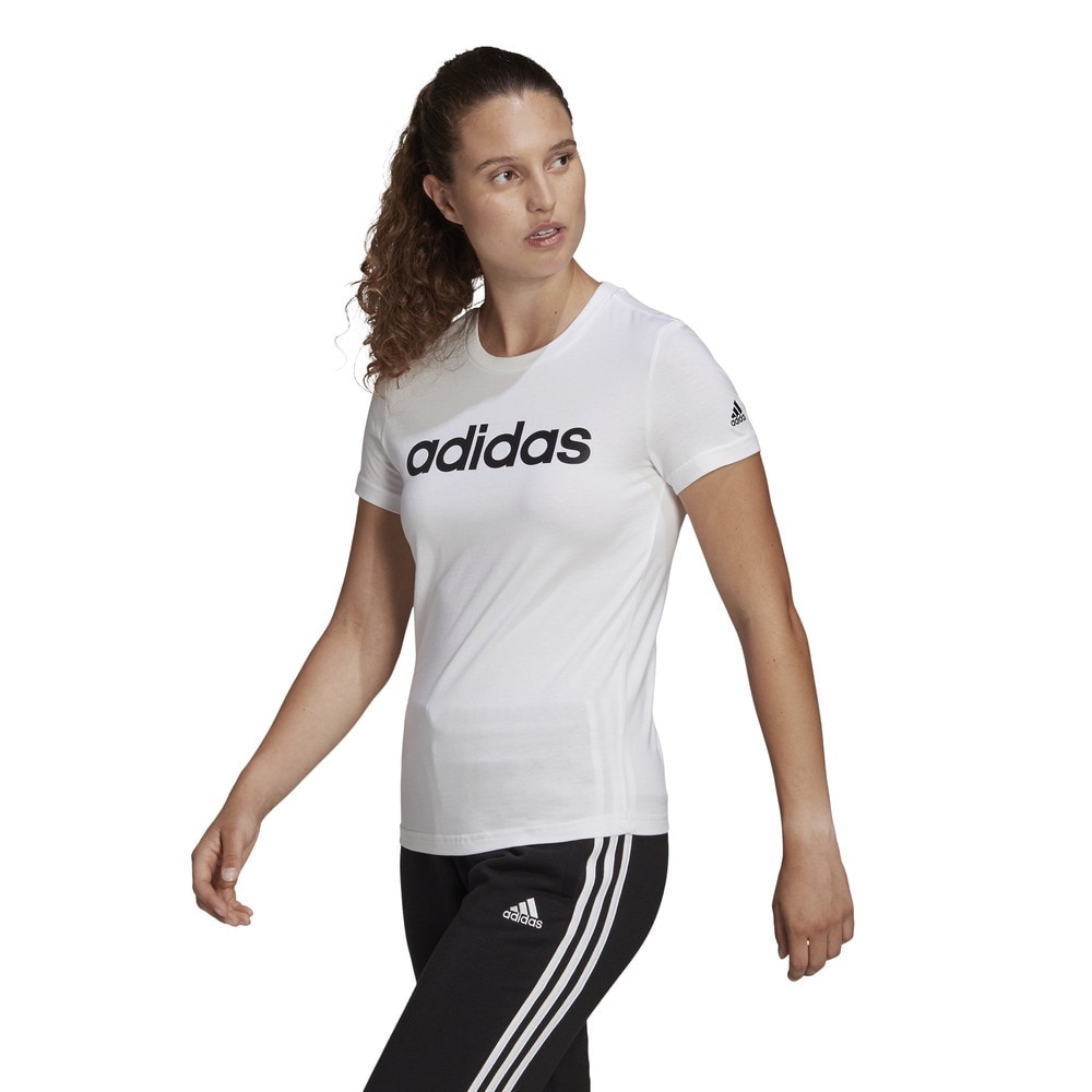 アディダス（adidas）（レディース）Tシャツ レディース 半袖 ラウンジ