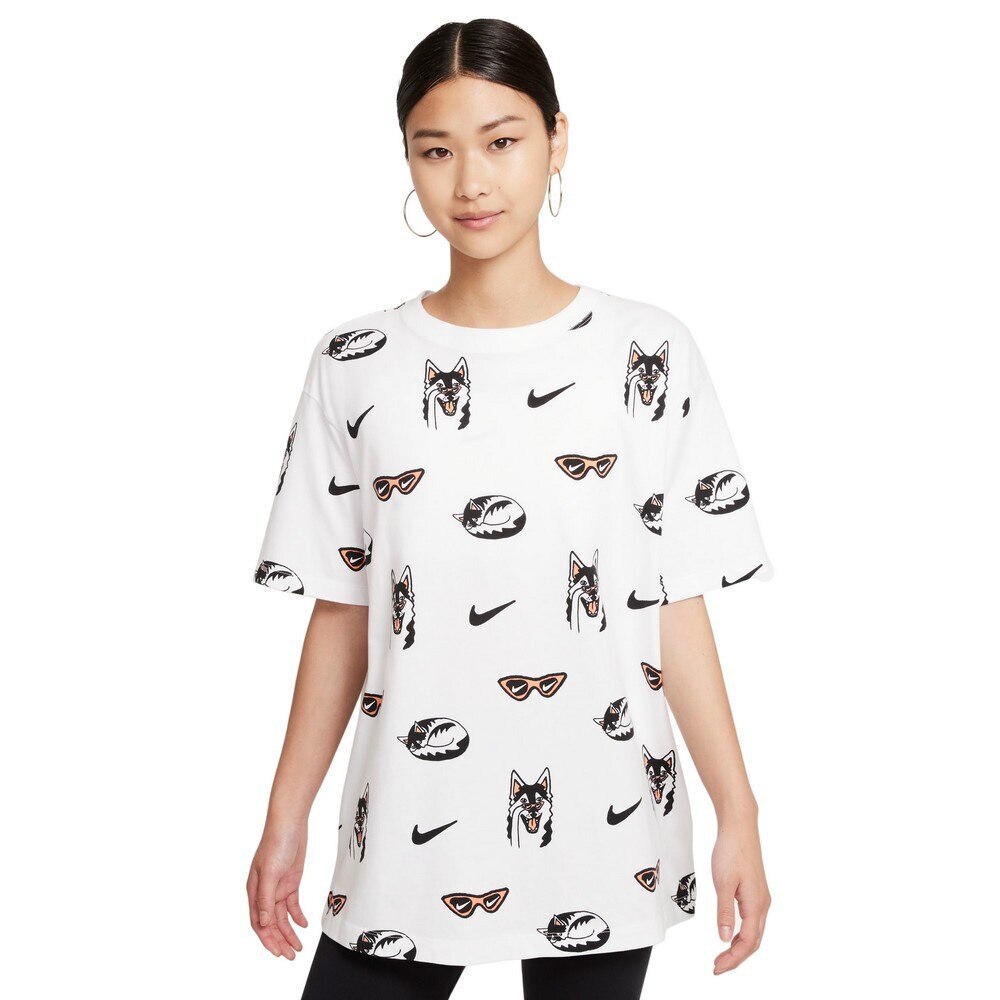 ナイキ ナイキ Nike レディース Tシャツ レディース 半袖 ボーイフレンド ドッグ Dj13 100 カットソー スポーツ用品はスーパースポーツゼビオ