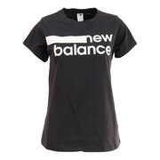 ニューバランス（new balance）（レディース）プリント 半袖Tシャツ AWT01158PHM
