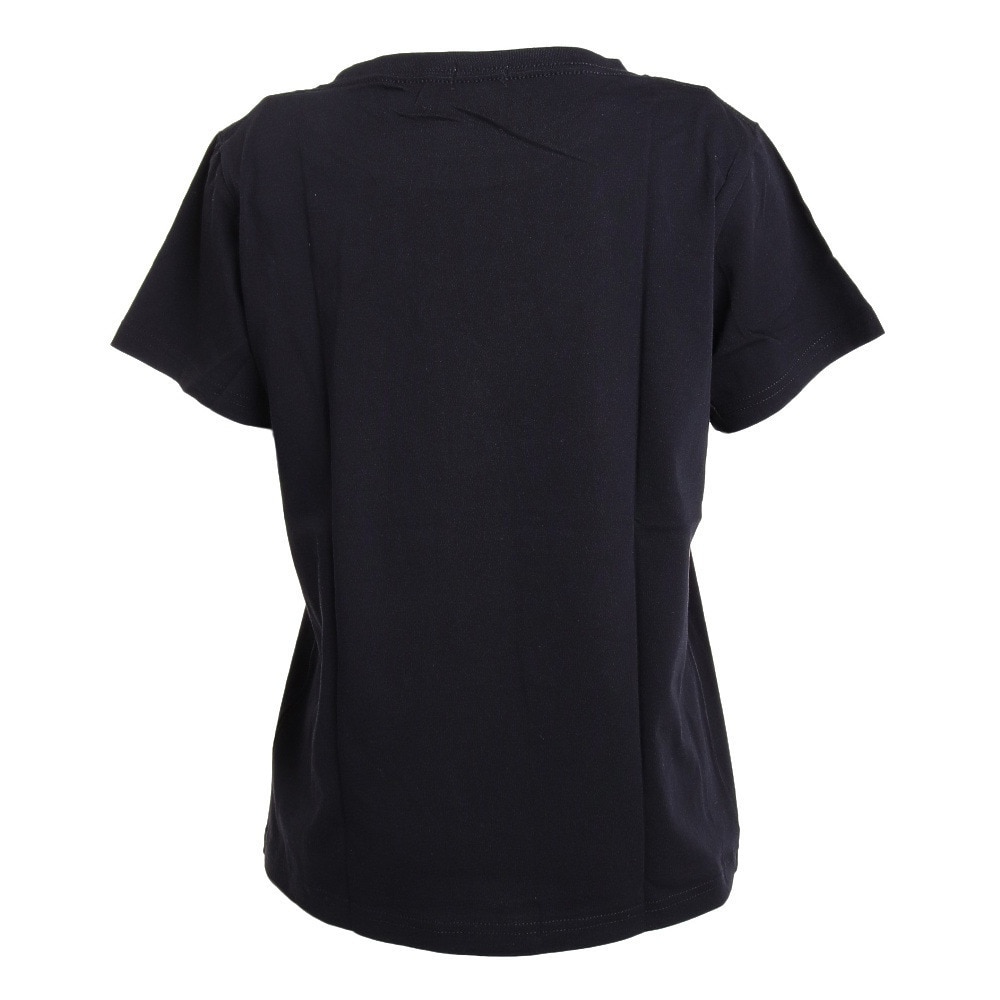 ウィッテム（HUITIEME）（レディース）TINY プリントTシャツ 半袖 HU20SCD864421 BLK