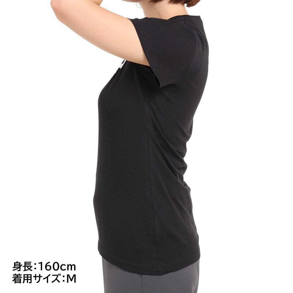 リーボック（REEBOK）（レディース）レディーストレーニング エッセンシャルズ グラフィック 半袖Tシャツ IXT70-GU8329 綿100%