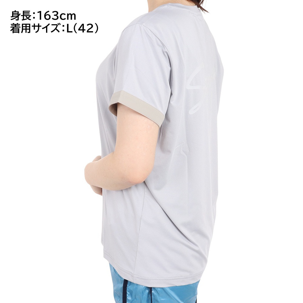 ウィッテム（HUITIEME）（レディース）半袖Tシャツ レディース Backロゴプリント 192-26443-013