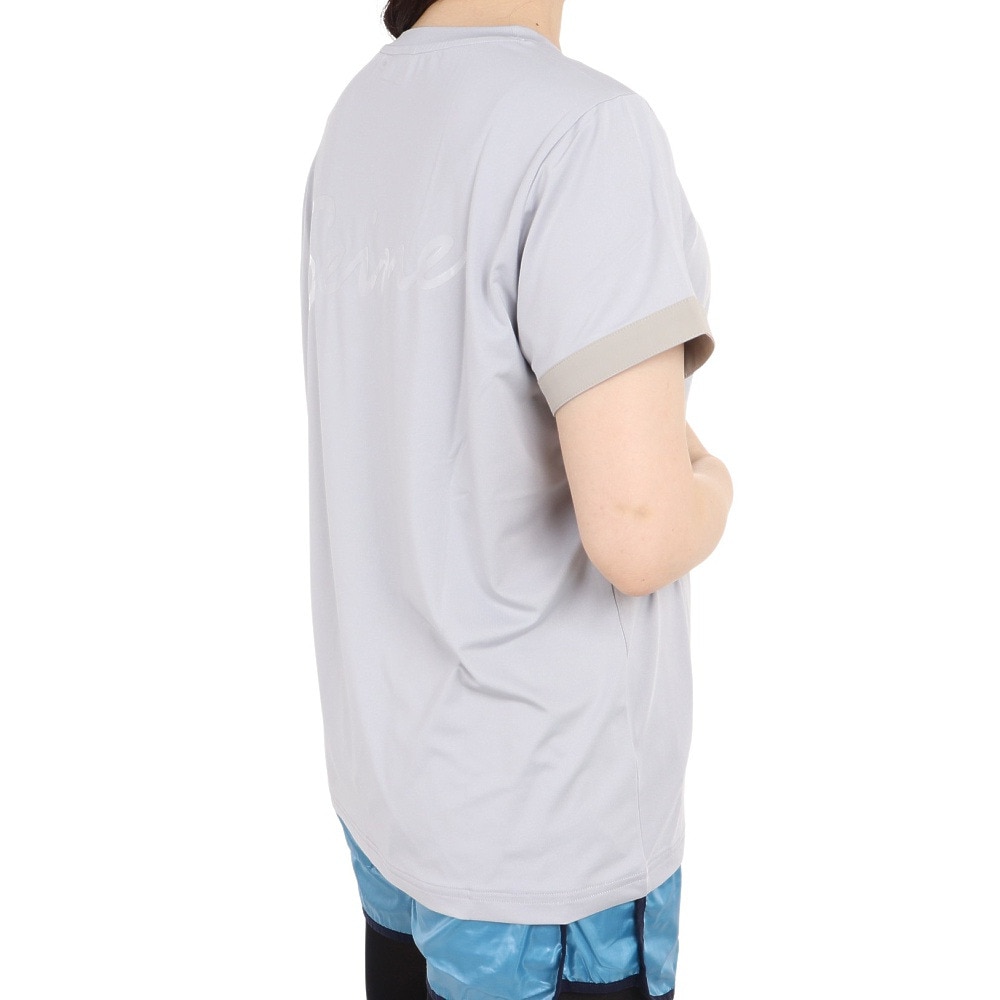 ウィッテム（HUITIEME）（レディース）半袖Tシャツ レディース Backロゴプリント 192-26443-013