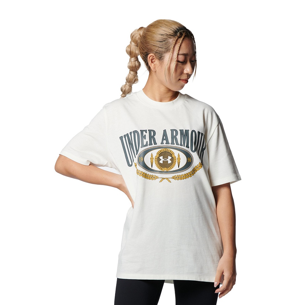 アンダーアーマー（UNDER ARMOUR）（レディース）半袖Tシャツ ヘビー