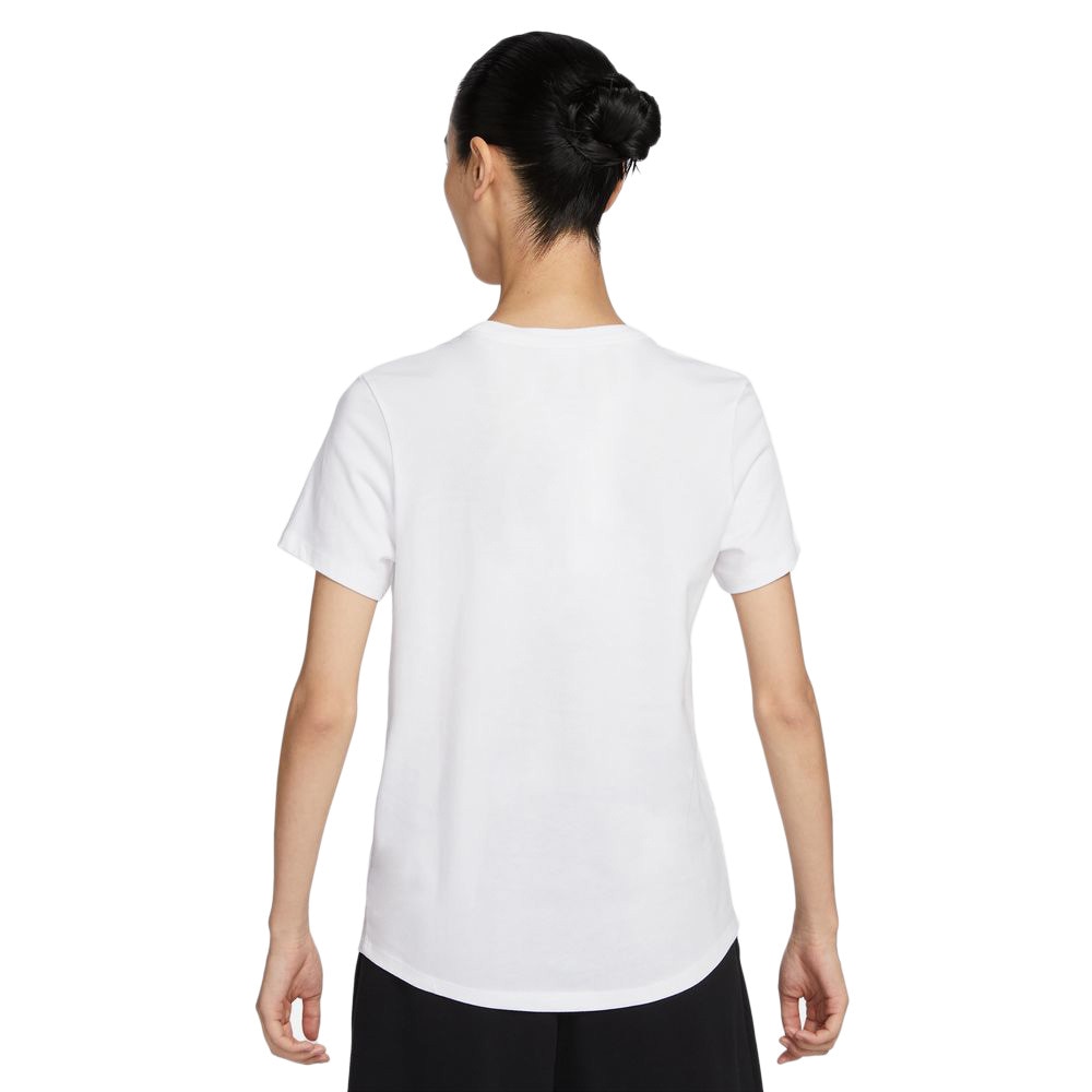 ナイキ（NIKE）（レディース）半袖Tシャツ 白 レディース NSW エッセンシャル ICN FTRA DX7907-100 