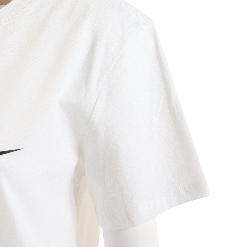 ナイキ（NIKE）（レディース）半袖Tシャツ 白 レディース NSW エッセンシャル ICN FTRA DX7907-100 