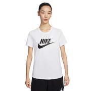 ナイキ（NIKE）（レディース）半袖Tシャツ 白 レディース NSW エッセンシャル ICN FTRA  DX7907-100 