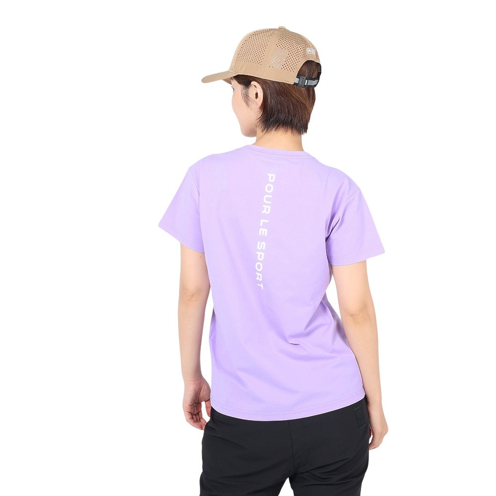 ジローム（GIRAUDM）（レディース）半袖Tシャツ レディース ドライプラス jarsey CT3S0041-TR864-GRCD LVD