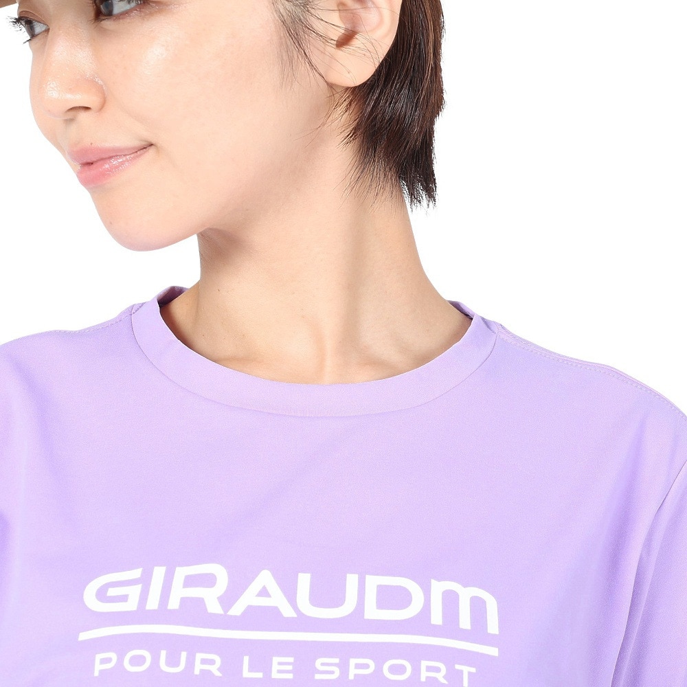 ジローム（GIRAUDM）（レディース）半袖Tシャツ レディース ドライプラス jarsey CT3S0041-TR864-GRCD LVD