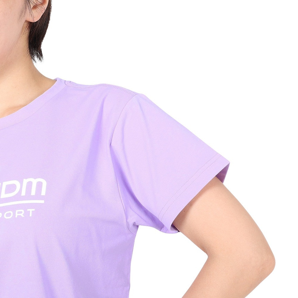 ジローム（GIRAUDM）（レディース）半袖Tシャツ レディース ドライプラス jarsey CT3S0041-TR864-GRCD LVD