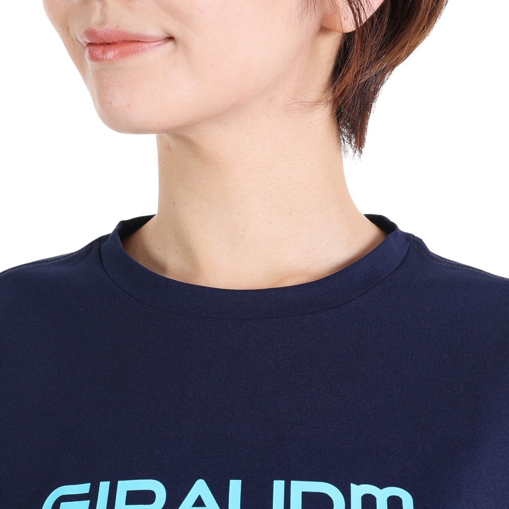 ジローム（GIRAUDM）（レディース）半袖Tシャツ レディース ドライプラス jarsey CT3S0041-TR864-GRCD NVY