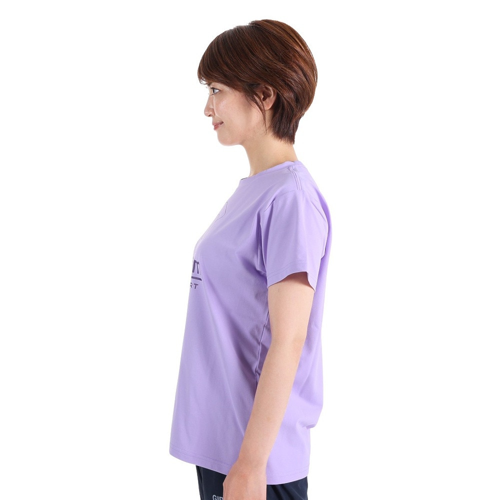 ジローム（GIRAUDM）（レディース）半袖Tシャツ レディース ドライプラス jarsey CT3S0042-TR864-GRCD LVD