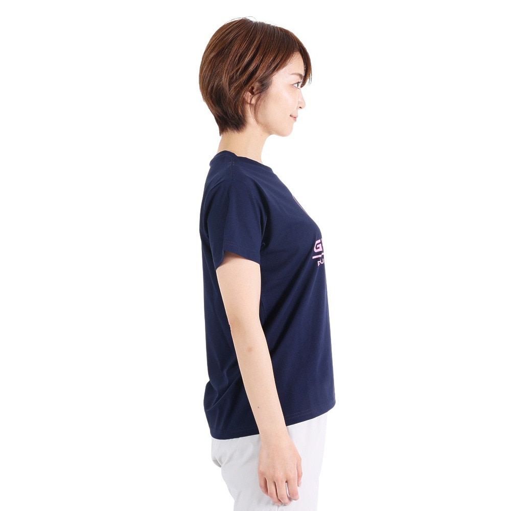 ジローム（GIRAUDM）（レディース）半袖Tシャツ レディース ドライプラス CT3S0042-TR864-GRCD NVY