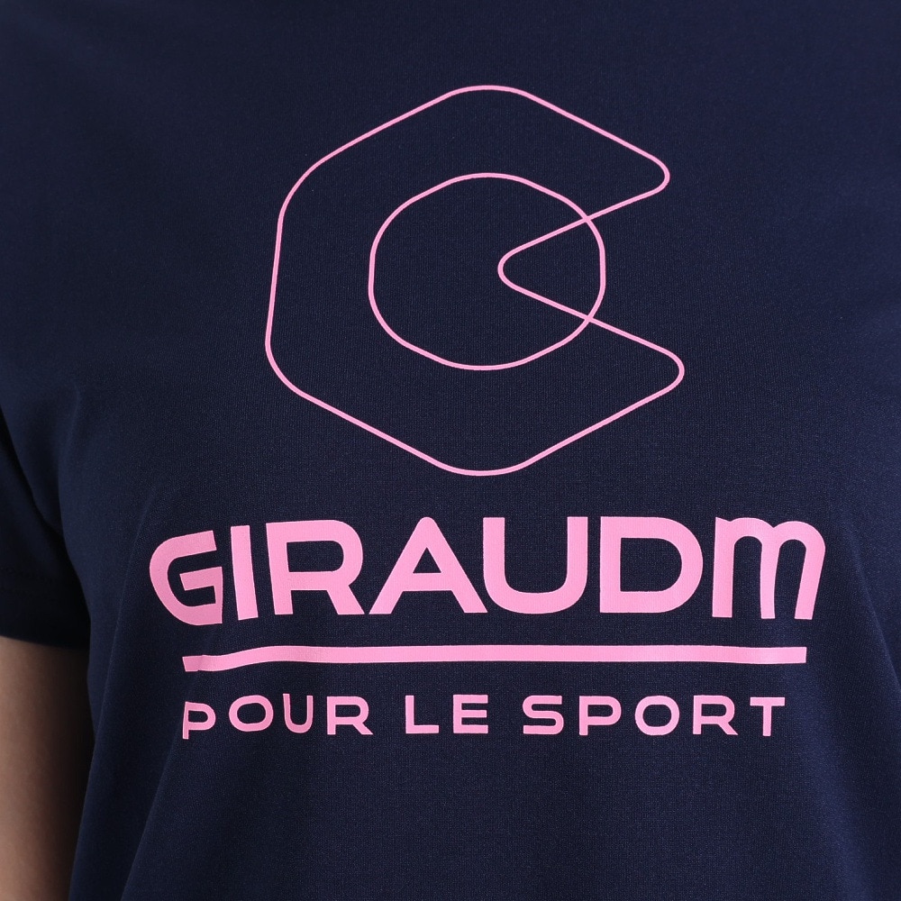 ジローム（GIRAUDM）（レディース）半袖Tシャツ レディース ドライプラス CT3S0042-TR864-GRCD NVY