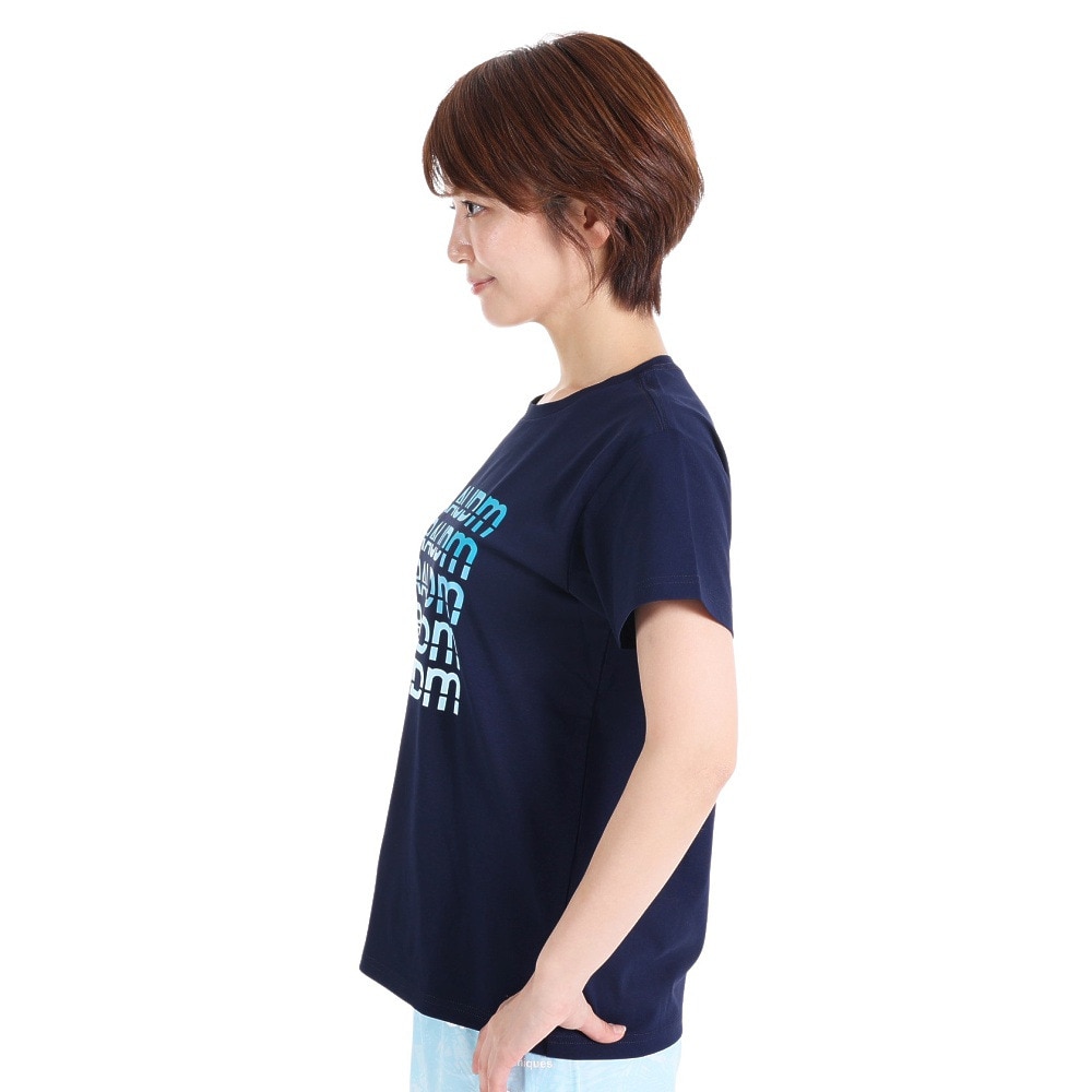 ジローム（GIRAUDM）（レディース）半袖Tシャツ レディース ドライプラス CT3S0043-TR864-GRCD NVY