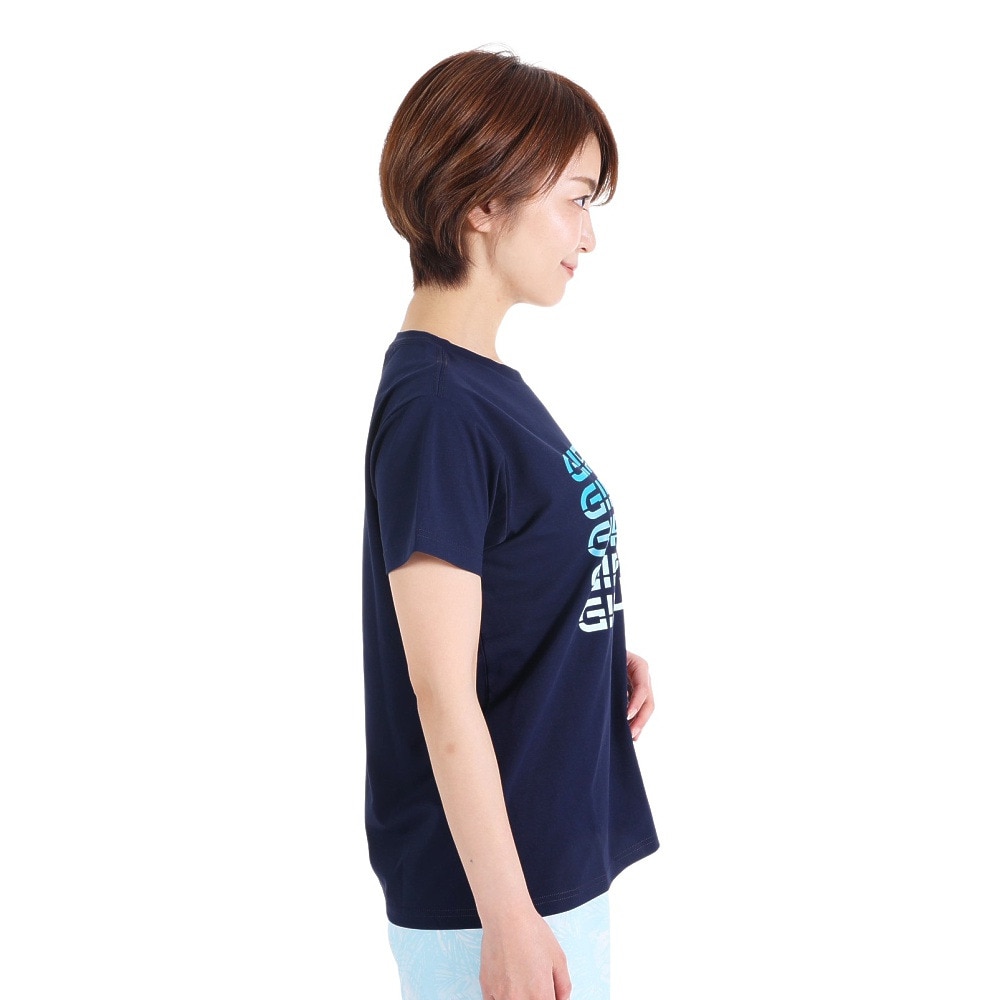 ジローム（GIRAUDM）（レディース）半袖Tシャツ レディース ドライプラス CT3S0043-TR864-GRCD NVY