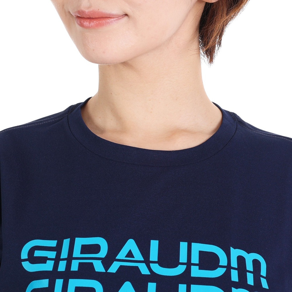 ジローム（GIRAUDM）（レディース）半袖Tシャツ レディース ドライプラス CT3S0043-TR864-GRCD NVY