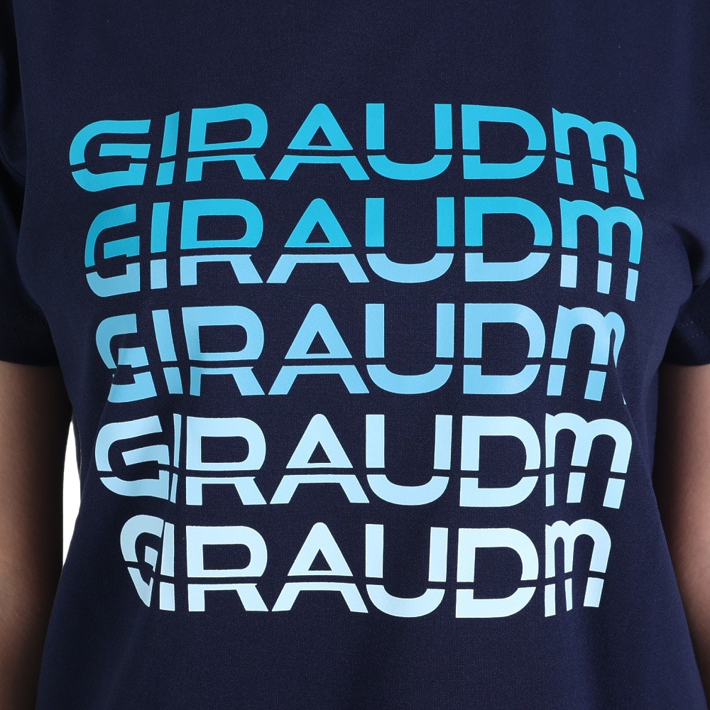 ジローム（GIRAUDM）（レディース）半袖Tシャツ レディース ドライプラス CT3S0043-TR864-GRCD NVY