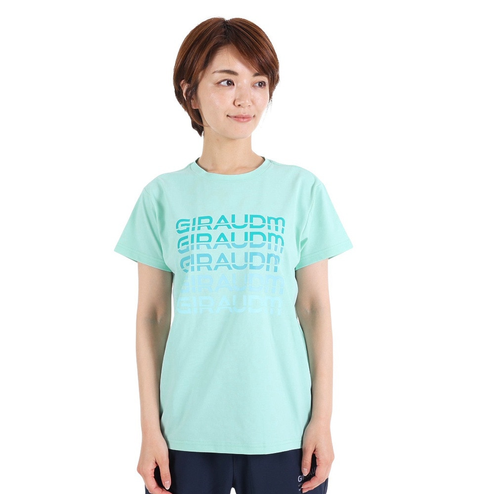 ジローム（GIRAUDM）（レディース）半袖Tシャツ レディース ドライプラス CT3S0043-TR864-GRCD TQB
